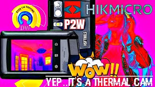 HOLY SCHNIKES !  HIKMICRO P2W Pocket Thermal Cam Review - This will blow you away! 