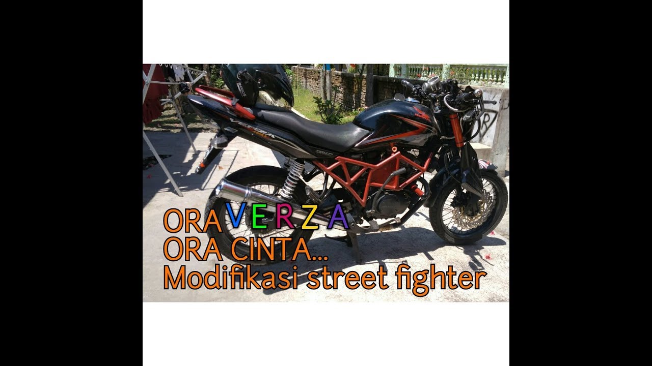 Review Modifikasi Honda Verza 150 Street Fighter Youtube