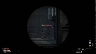 MW3: Nice One Shot Double Kill Headshot with MSR - Xquezser