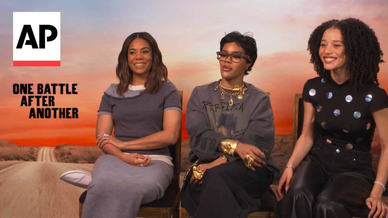 Regina Hall, Teyana Taylor and Chase Infiniti on ‘One Battle After Another’ | AP interview