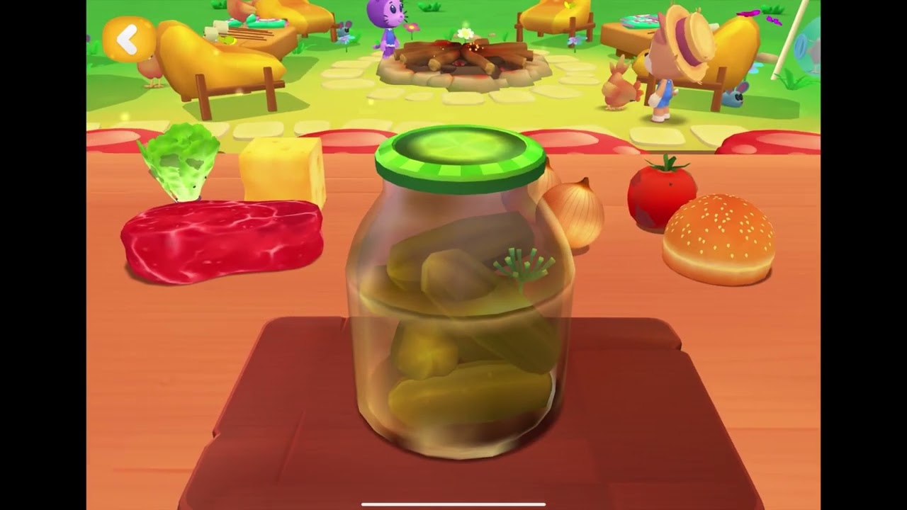 48. Kids Cooking Games & Songs: Over the River and Through the Wood | Food Festival 3 Music Video