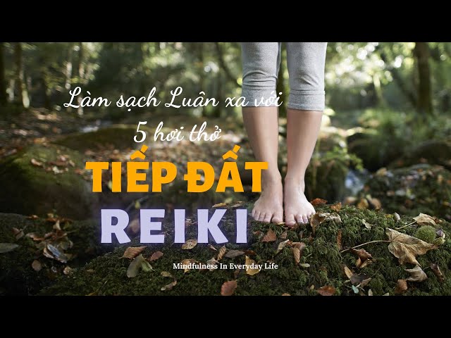 Hướng Dẫn Thực Hành Tiếp Đất Làm Sạch 7 Luân Xa 5 Hơi Thở | Reiki Việt Nam | Cô 3 class=