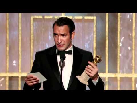 Jean Dujardin wins Golden Globe for The Artist