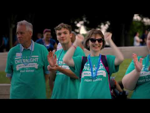 The Overnight Walk by the American Foundation for Suicide Prevention