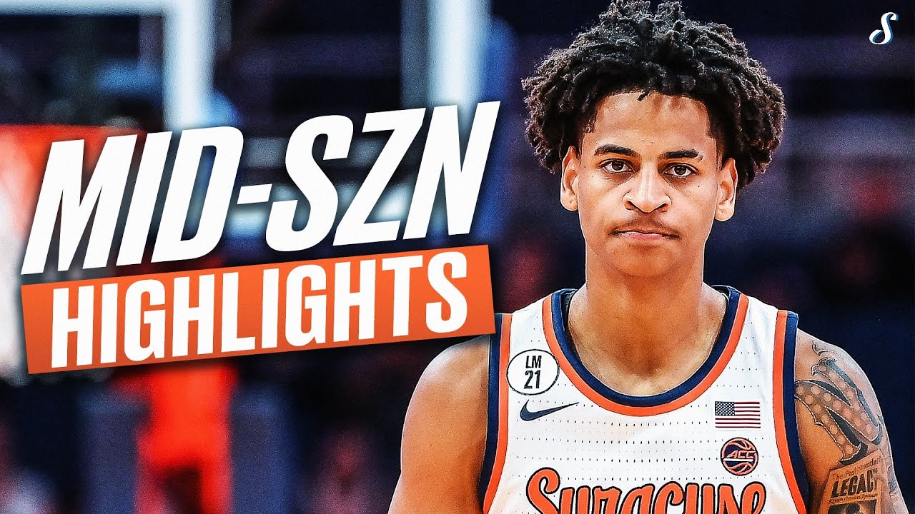 Киян Энтони лидирует в команде «Сиракьюз» по общему количеству очков | Обзор середины сезона | 10...