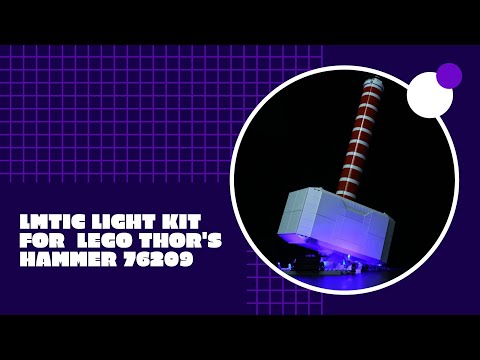 LMTIC Light Kit for LEGO Thor's Hammer 76209