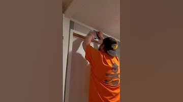 Part 4 of our Mobile Home Laundry Room Makeover😌 Wallpaper Up. Floating Shelves NEXT🤪