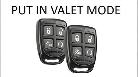 How To Put Your CA 5054 Remote Start and Keyless Entry System In And Out Of Valet Mode
