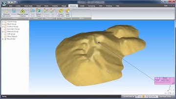 Stockpile Volume in 3DReshaper 2015