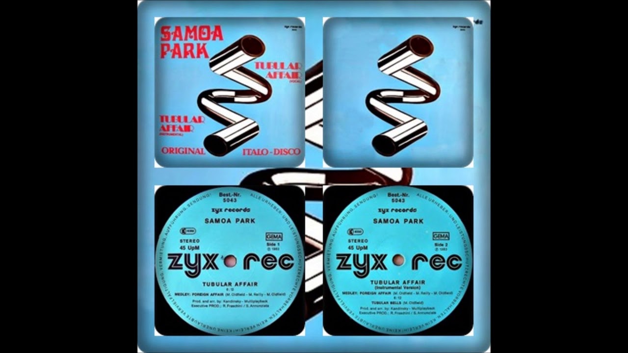 SAMOA PARK - TUBULAR AFFAIR (VOCAL, INSTRUMENTAL 1983)