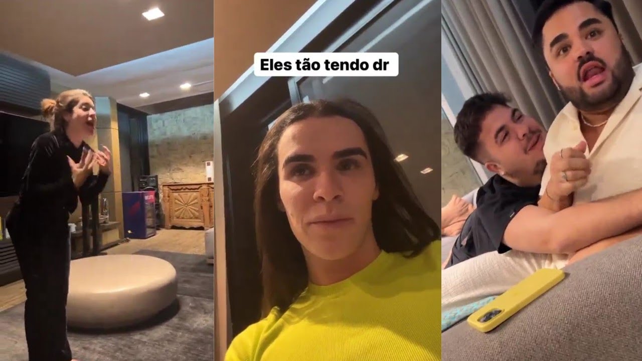 Noite de muita resenha e desabafos |stories Rafa Uccman