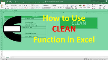 How to Use CLEAN Function in Excel - Compute Expert