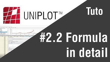 UNIPLOT - Tutorial #2.2 Formula in Details