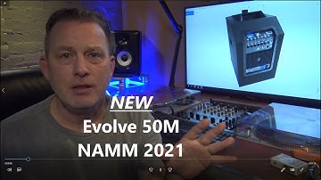 NEW EV Evolve 50M At NAMM 2021 (Edit: Is a Dynacord Amp)