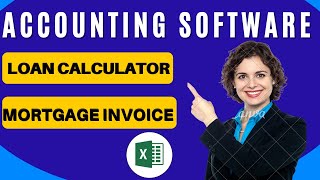 Full Accounting software in Excel | Simple Interest Loan calculator | simple mortgage calculator screenshot 1