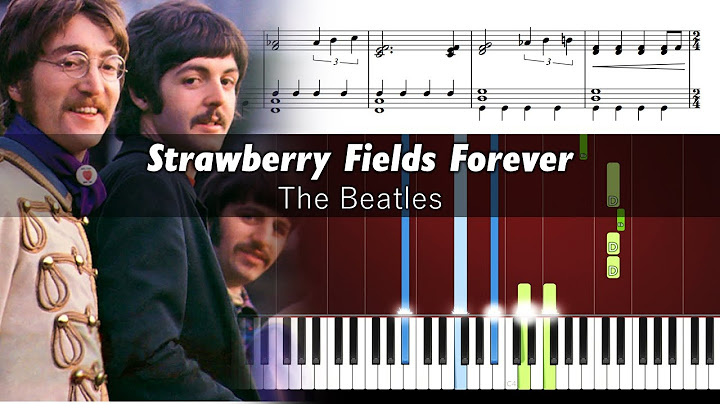 Strawberry Fields Forever Piano version - Piano performance video thumbnail