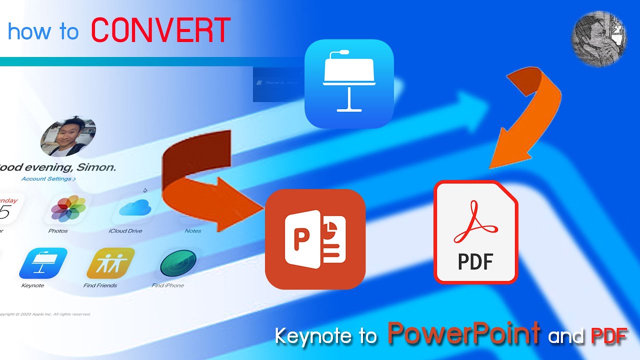 Convert Keynote to PDF and PowerPoint