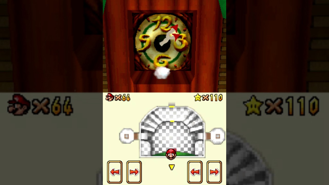 Super Mario 64 DS Part 105 Tick Tock Clock Stomp on the Thwomp - YouTube