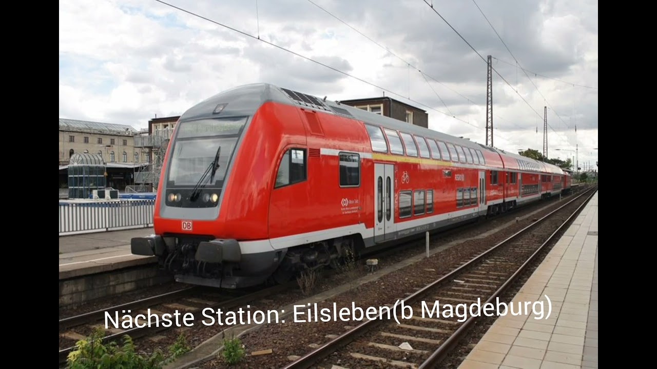 [DB Regio Südost] Ansagen RB40 Braunschweig Hbf - Magdeburg Hbf