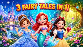 Princess Fairy Tales 👑 Cinderella, Little Mermaid & Snow White | Stories for Kids | Rosie Giggle