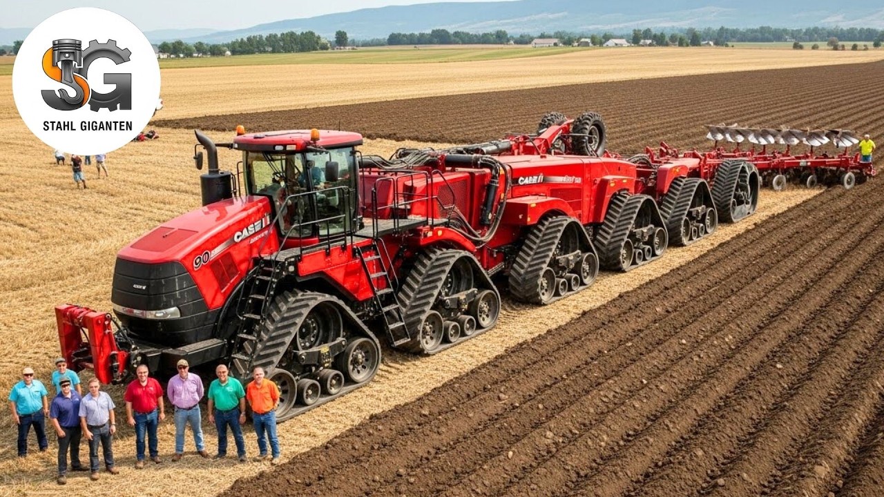 95 GIGANTISCHE MASCHINEN BAUSTELLE | SCHWERE BODENBEARBEITUNG | EXTREM SCHWER!