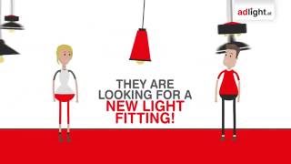 Adlight - Chance Your Lampshades Without Tools In Secounds. Simple - Fast - Safe