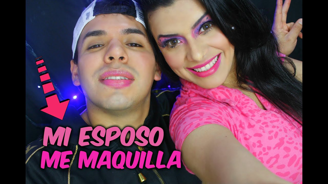 MI ESPOSO ME MAQUILLA!! makeup artist