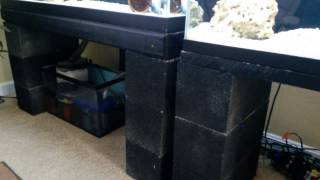 This is how I build my aquarium stands. It cheap and effective and easy. More people should give this a try.