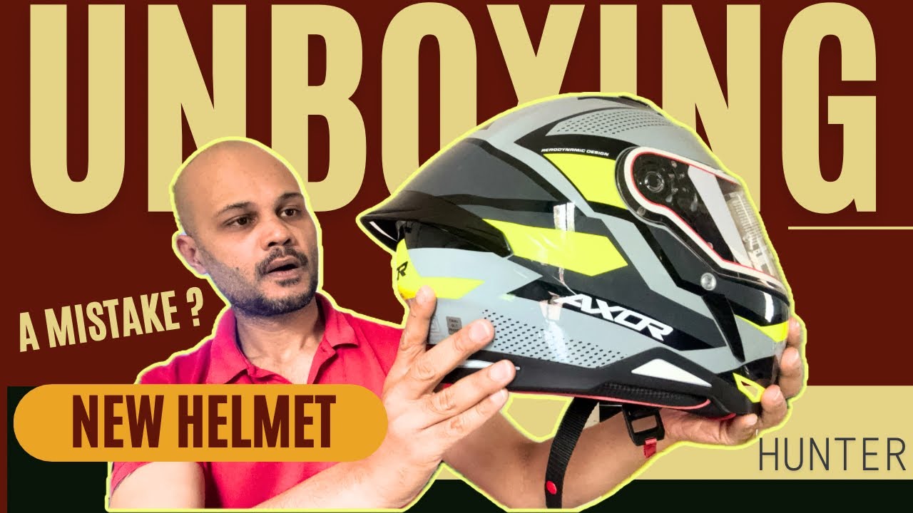 Did i make a mistake? | First Impressions of new Axor Hunter Helmet