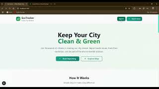 Eco Tracker - Keep Your City Clean and Green screenshot 4
