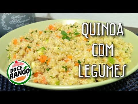 Quinoa com legumes - Canal Doce Rango