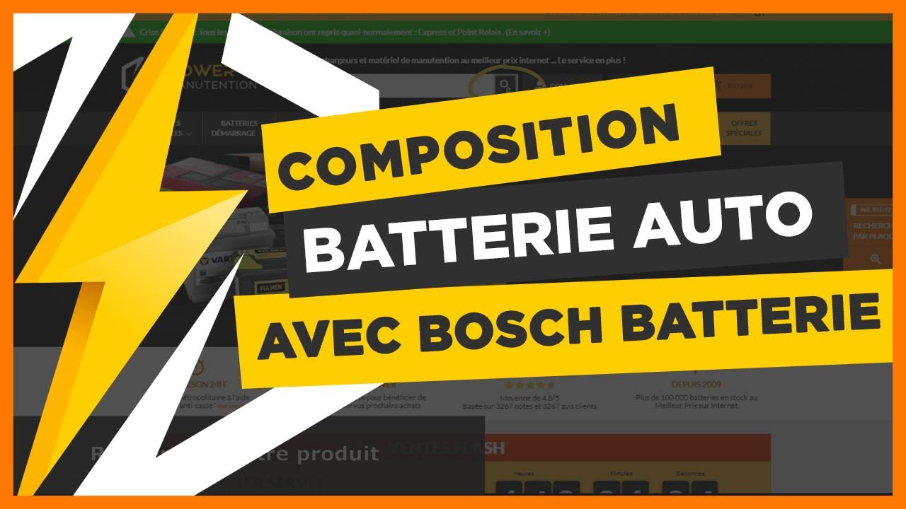 Batterie Auto Bosch S5A05 60Ah 680A AGM Start/Stop - Technologie Avancée Pour Véhicules Modernes