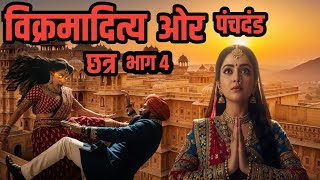 विक्रमादित्य ओर पंचदंड छत्र का रहस्य  | एक अमर गाथा भाग 4 #hindistories @Aarabhguruji-8094k