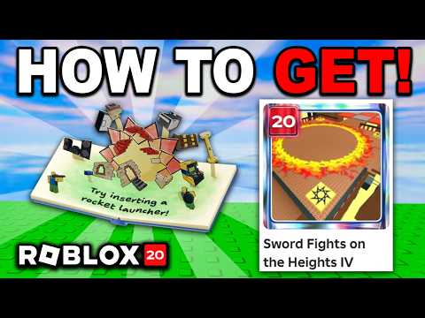How to get SWORD FIGHT ON THE HEIGHTS SECRET ITEM!! | The Hunt 20 Roblox