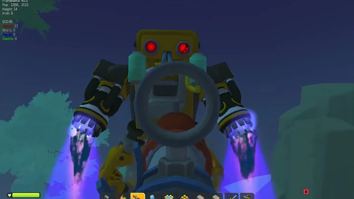 Scrap Mechanic - FANT MOD - New Flying Robot?!