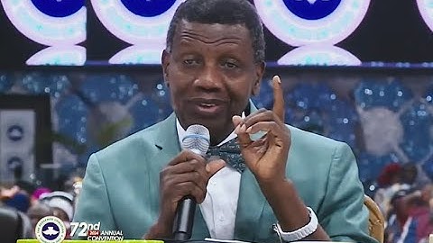 Pastor E.A Adeboye Sermon @RCCG August 2024 HOLY GHOST SERVICE
