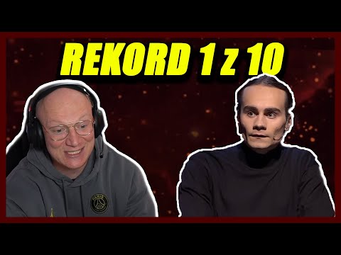 DZINOLD ogląda REKORD "JEDEN Z DZIESIĘCIU" *803 PUNKTY*