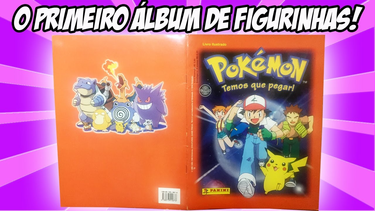 Figurinha para material do desenho pokémon