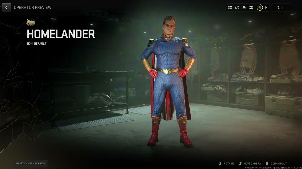 Call of duty new homelander operator pc youtube