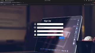 Job Entry Form with Login & Signup a complete Project screenshot 2