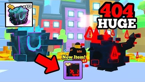 How Many HUGES CAN i HATCH? with 412 GLITCH GIFTS in Pet Sim 99