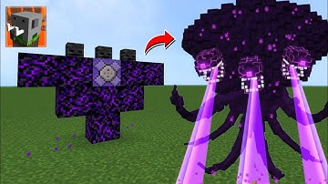 How to Spawn Wither Storm in Craftsman 