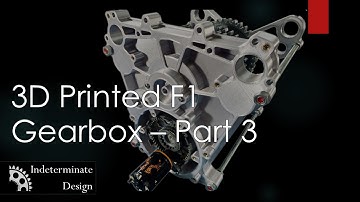 3D Printed F1 Seamless Shifting Gearbox - Part 3