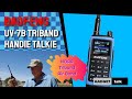 Baofengs New UV-7B Tribander. The latest feature-packed budget class Ham HT from Baofeng.