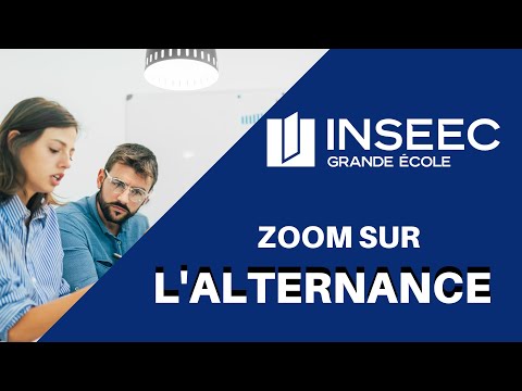 INSEEC GRANDE ECOLE - Une école PIONNIERE pour l'ALTERNANCE