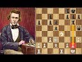 3 Days for One Game || Paulsen vs Morphy (1857) || 1st American Chess Congress