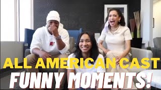 All American Cast Funniest Moments Behind The Scenes! All American Cast Best Moments