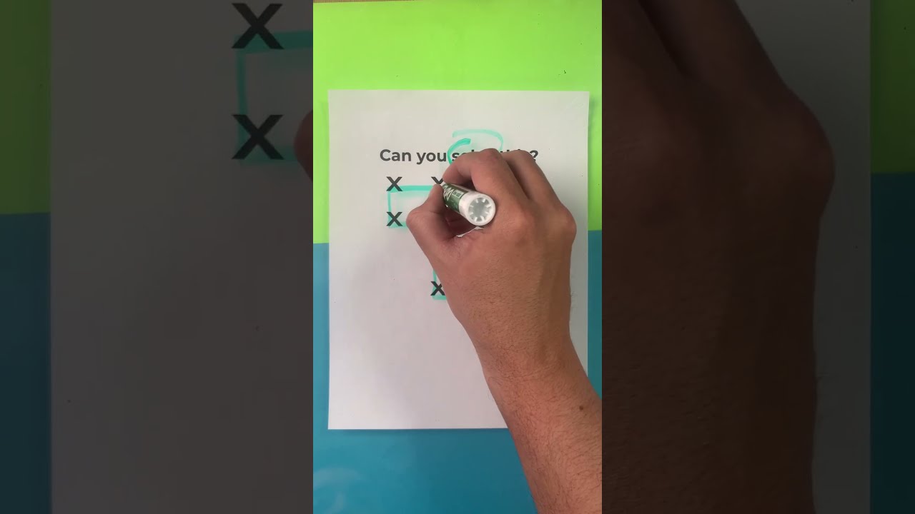 Can You Connect All The Xs Without Crossing A Line Try And Comment 
