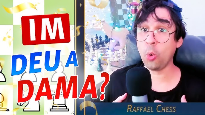 O dia que enfrentei o GM Rafael Leitão - Raffael Chess Vs Rafael Leitão 