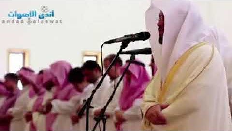 تلاوة لا توصف لسورتي النبأ والفجر للقارئ الشيخ د. ياسر الدوسري من صلاة الجمعة